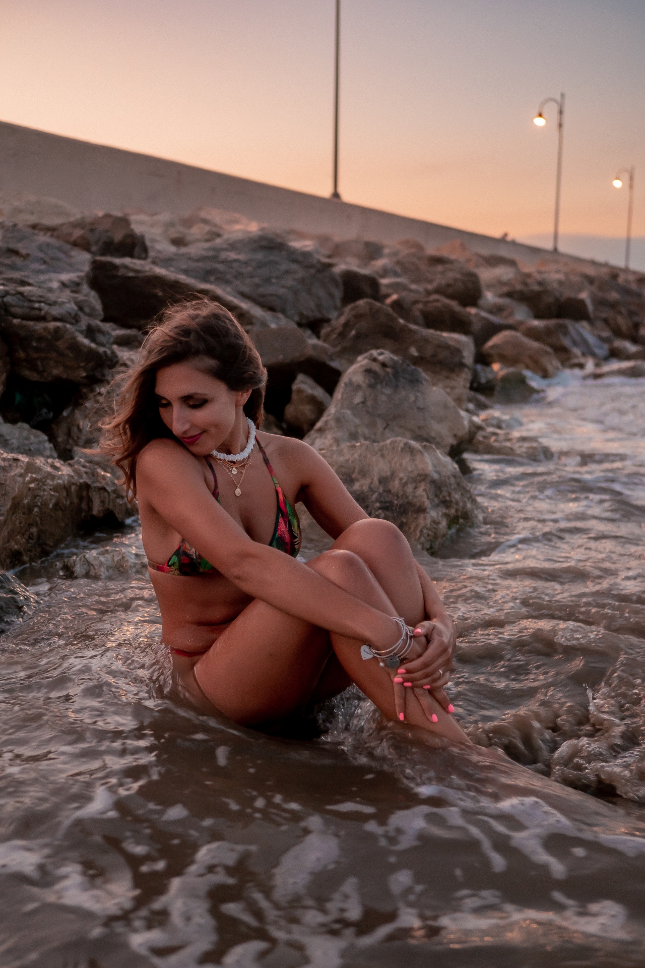 ﻿Sensual sexy photo-shoot at the beach in Rimini